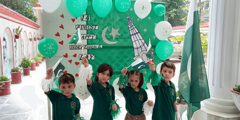 Pakistan independence day at Shahibagh Campus