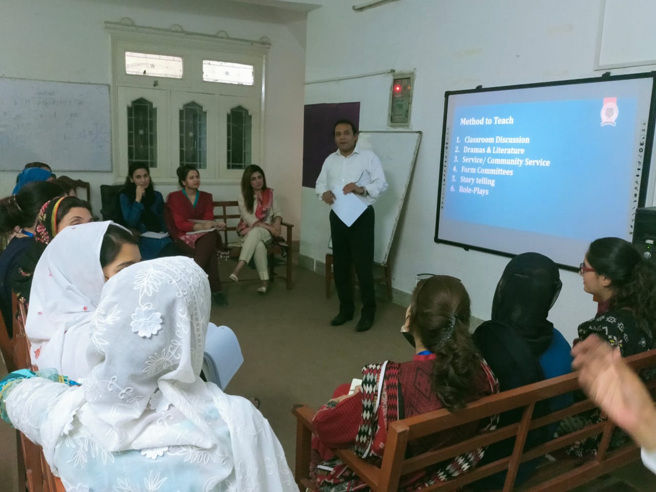 Training on Distinct Learning Programs conducted in Shahibagh Campus, also attended by Akora Khattak Campus & Noweshra Campus